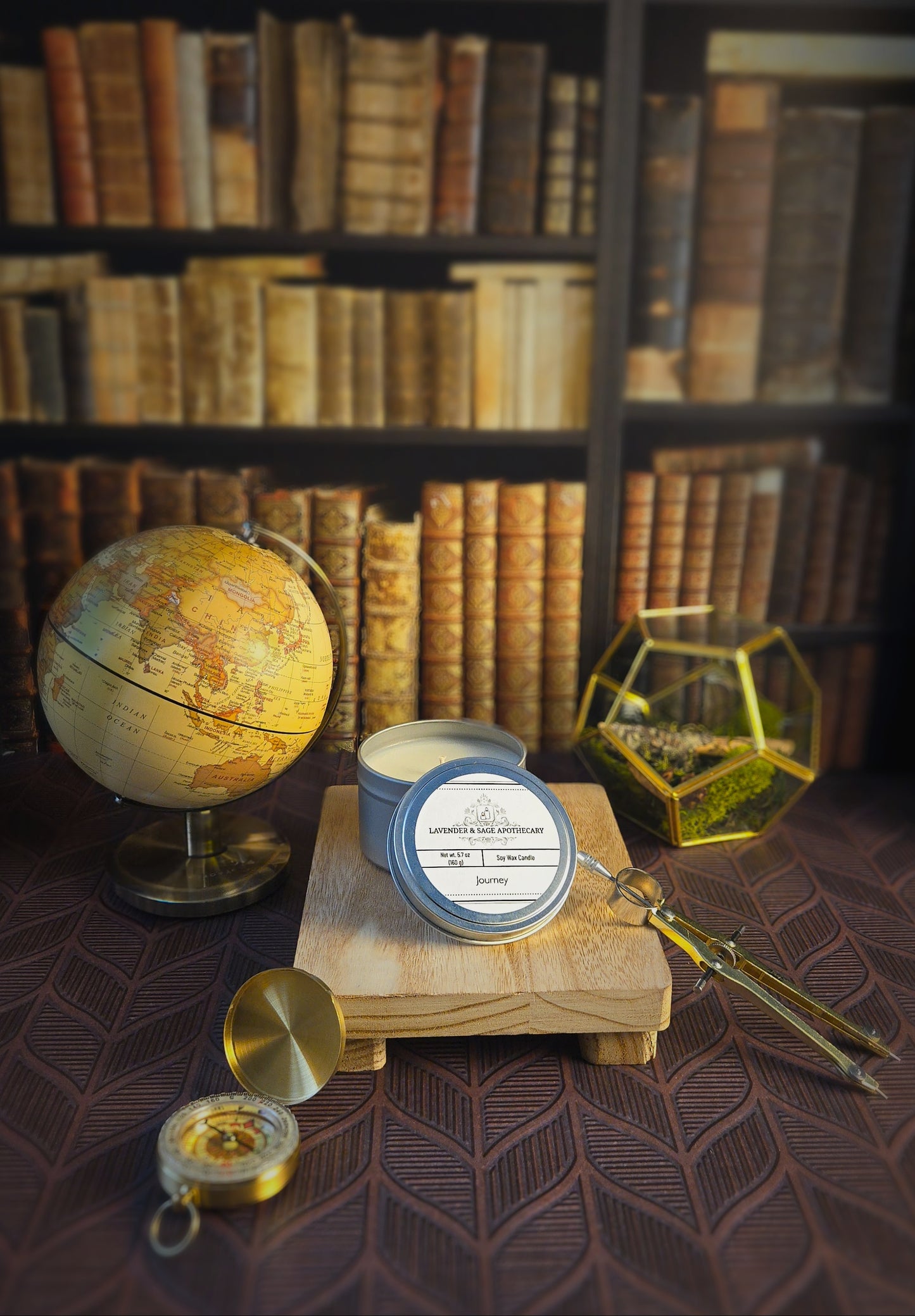 5.7 oz candle - Journey
