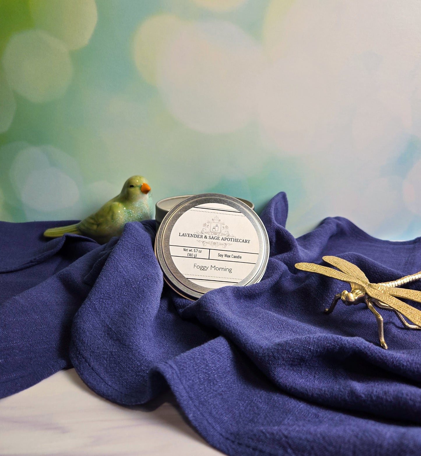 5.7 oz candle - Foggy Morning