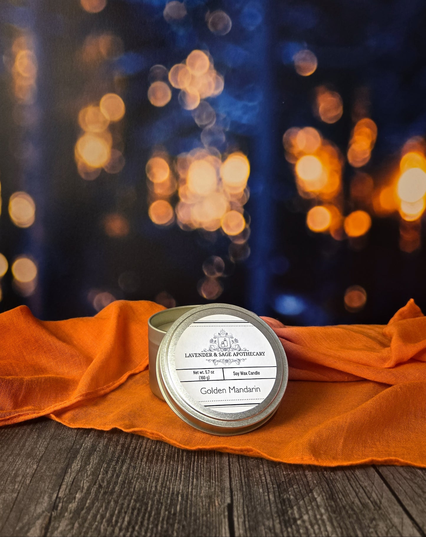 5.7 oz candle - Golden Mandarin